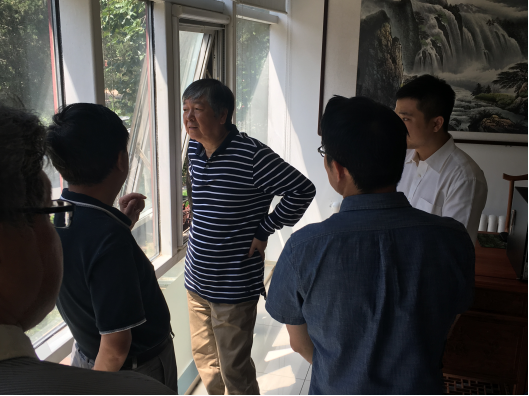 北京水土保持学会朱建民理事长一行莅临公司考察