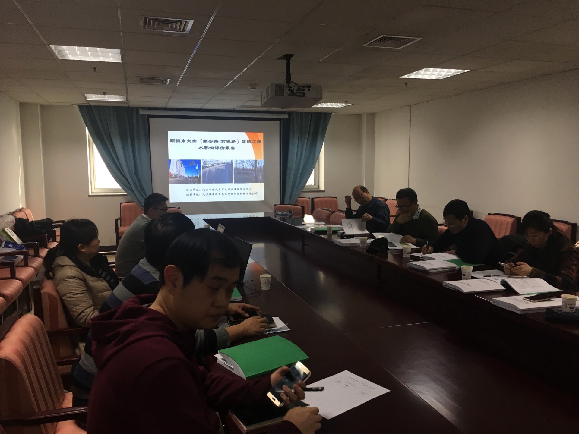 顺恒南大街（顺安路-右堤路）道路工程水影响评价报告通过技术评审