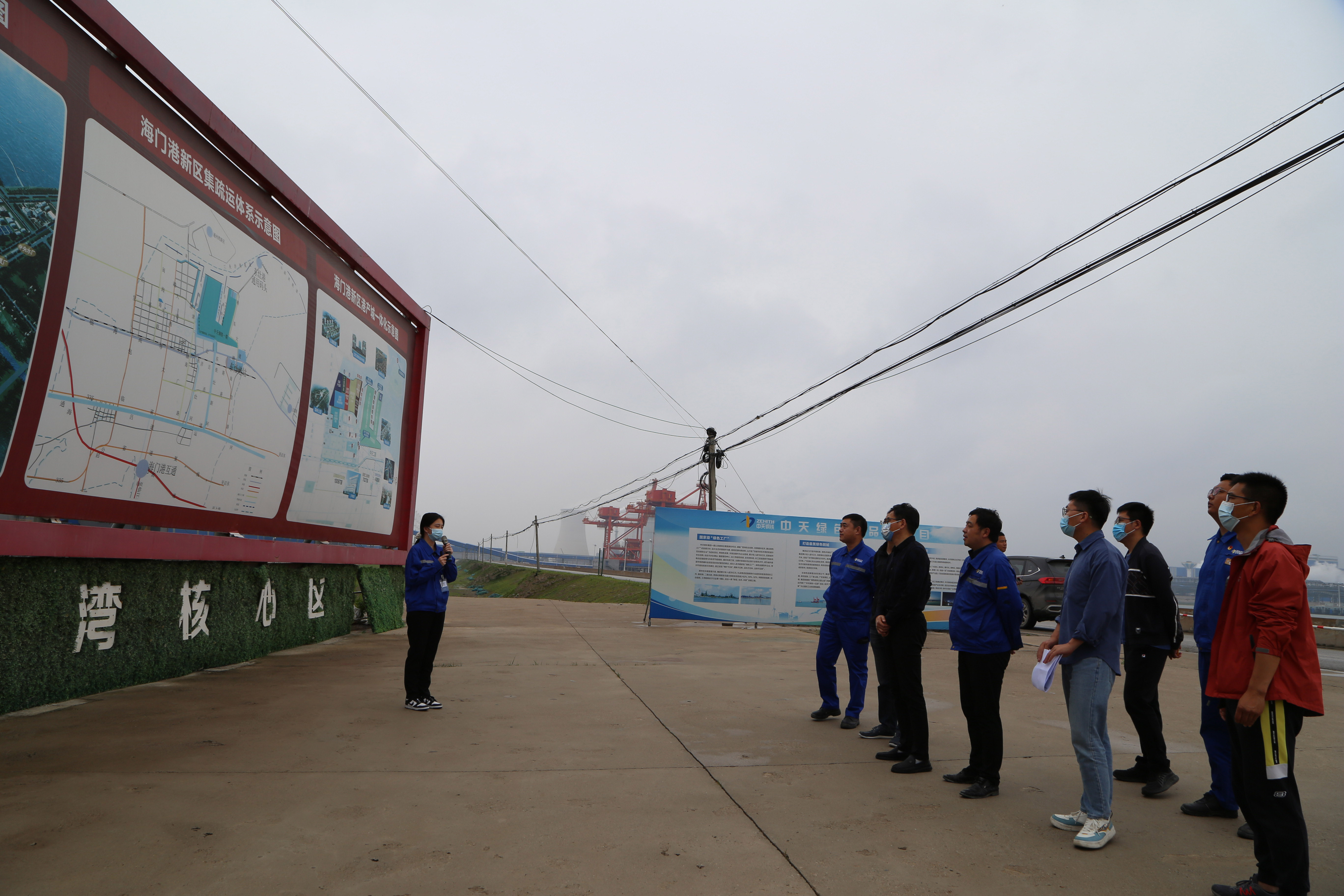 南通市海门区水利局、北京林丰源生态环境规划设计院有限公司对海门区生产建设项目开展水土保持现场监督检查